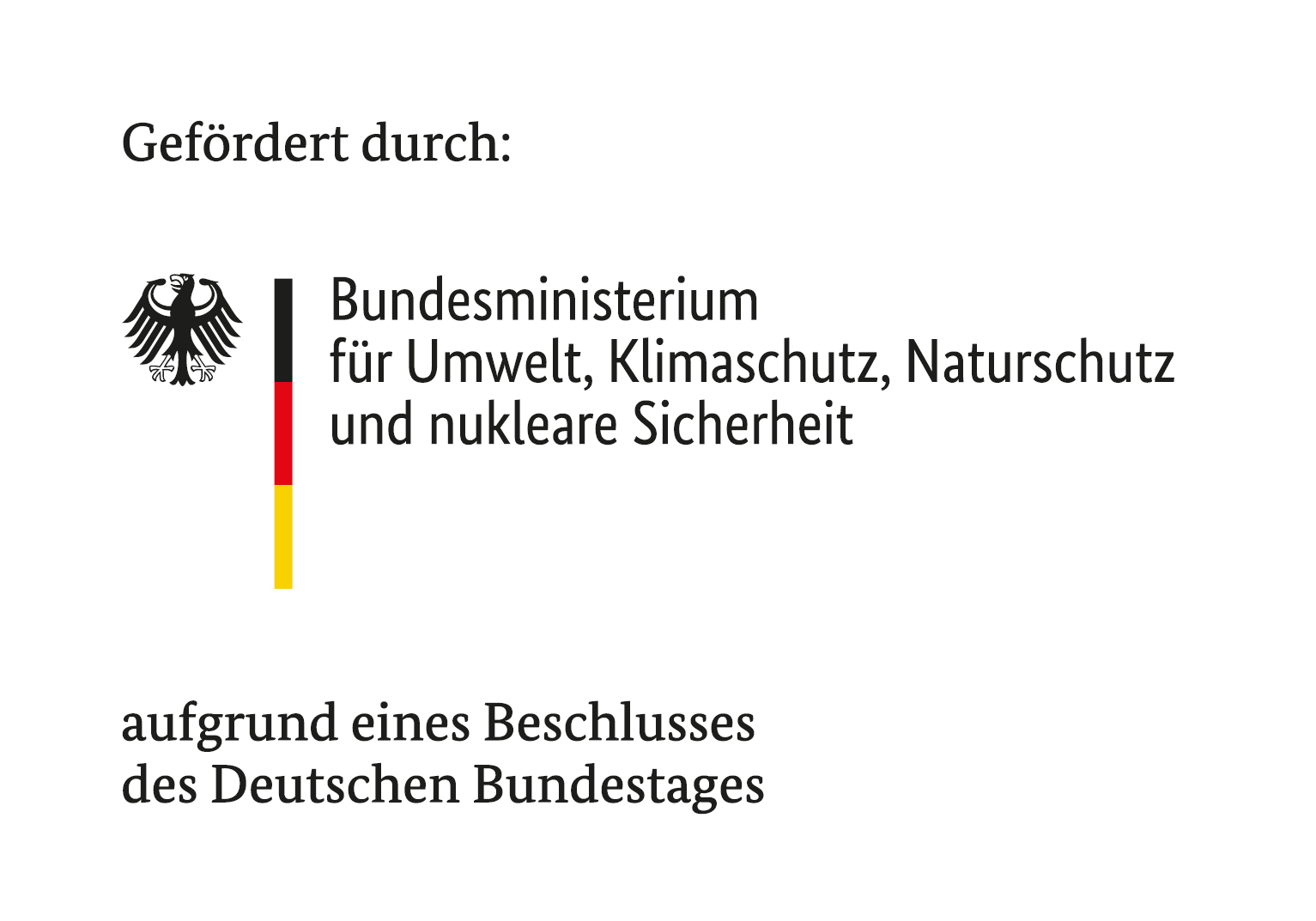Logo des Bundesministeriums für Umwelt, Klimaschutz, Naturschutz und nukleare Sicherheit